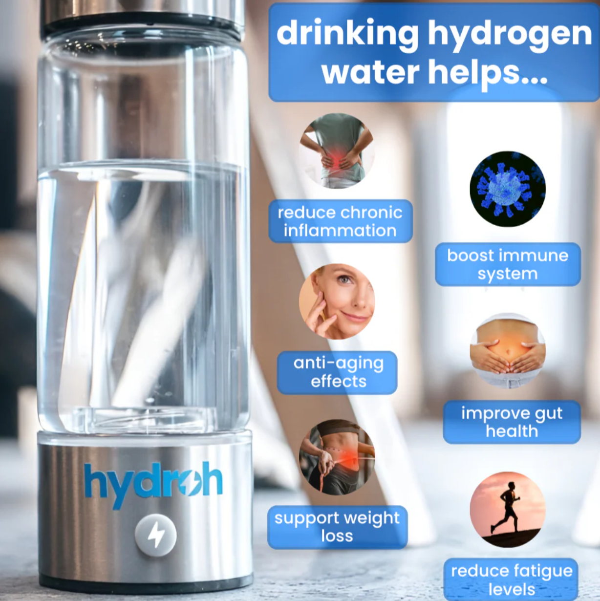 Hydrogen Water Bottle